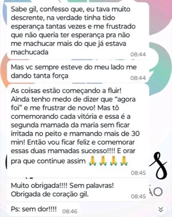Depoimento Maria sem dor