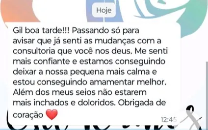 Depoimento Mudanças sentidas